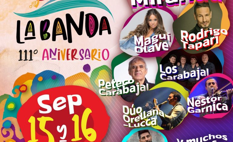 La Banda celebrará su 111º aniversario con la presentación de reconocidos artistas