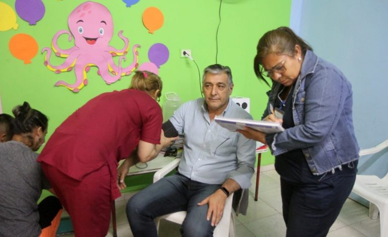 Nediani acompañó operativo de salud que benefició a los vecinos del Bº Villa Suaya